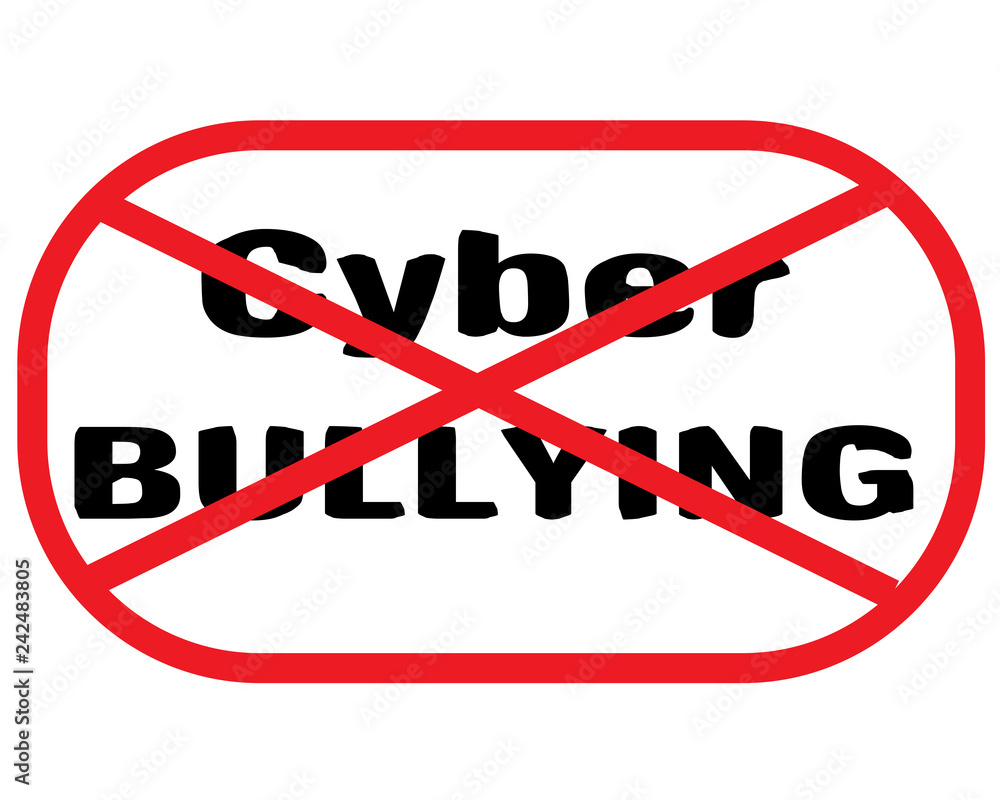 Signage-Cyber Bullying Not Allowed Signage-Cyber Bullying Not Allowed