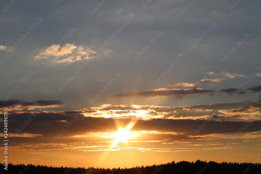 Obraz premium Abendrot