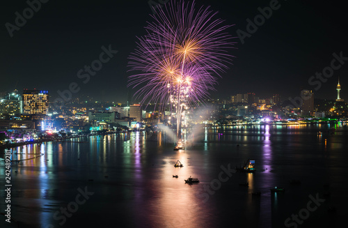 pattaya city fireworks