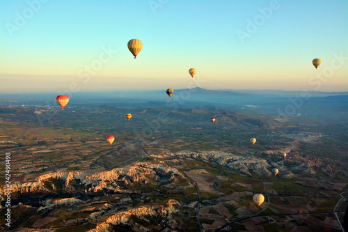 Lot balonem w Turcji