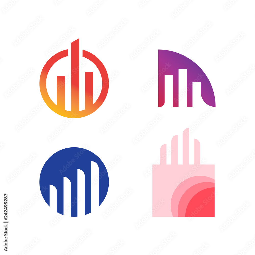 Business Logo Concept - Elements Business Logo Concept - Elements