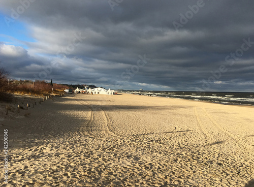 Strand von Ahlbeck.Usedom