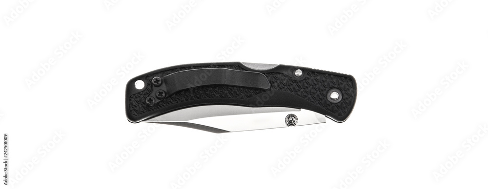 Penknife isolated on white Penknife isolated on white