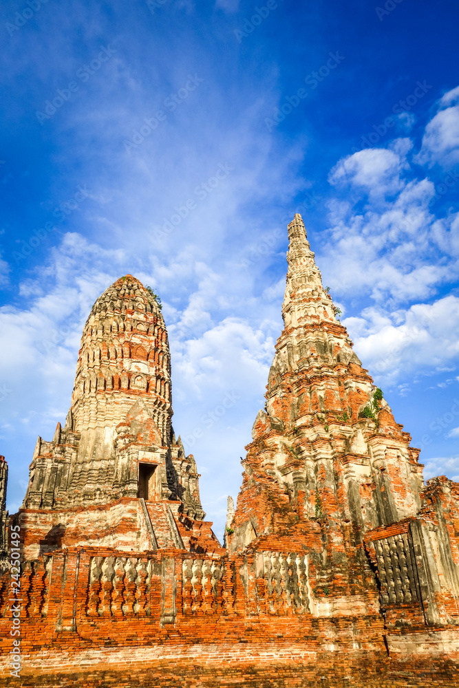 Wat Chaiwatthanaram temple, Ayutthaya, Thailand