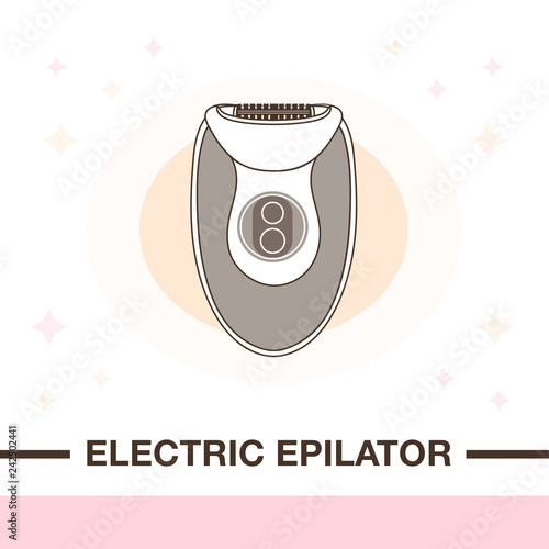 hair removal electric epilator device