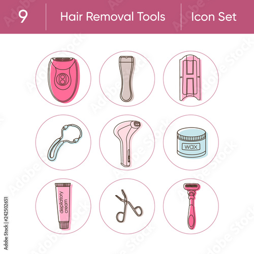 hair removal tools