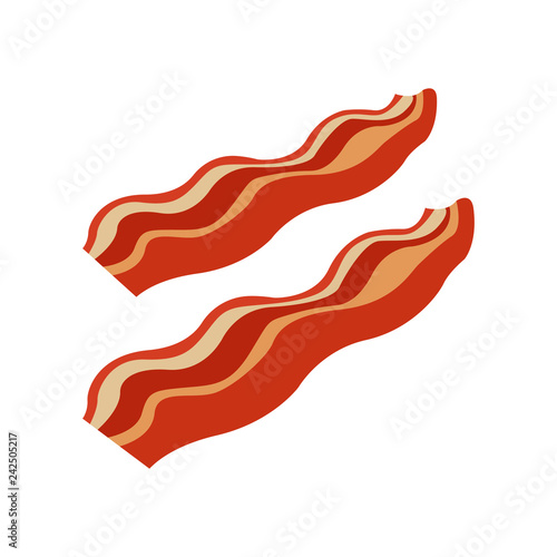 Bacon emoji vector