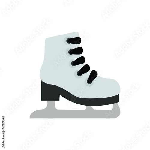 Ice skate vector emoji