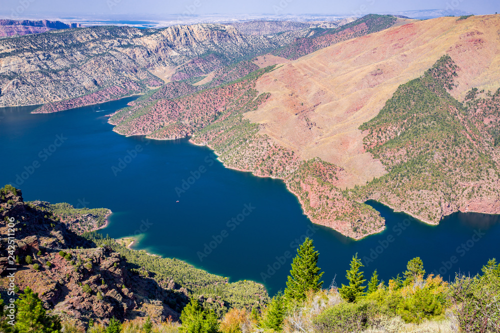 Flaming Gorge National Recreation Area in Utah and Wyoming, USA