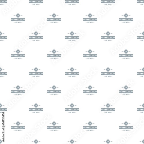 Vanilla spice pattern vector seamless repeat for any web design