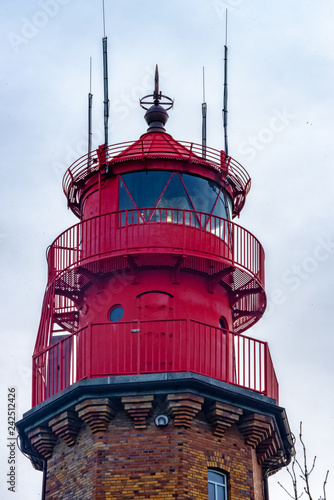 Lighthouse on the island Fehmarn photo