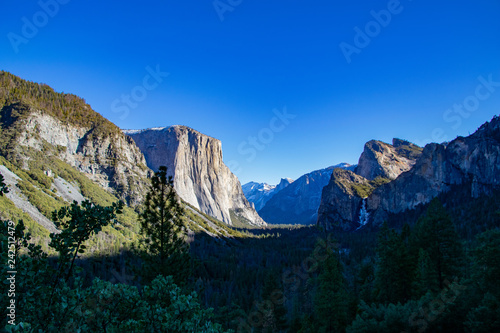 Cold, Crisp Morning View of Yosemite Valley