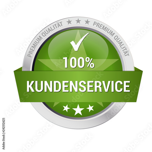 Gütesiegel für100% Kundenservice