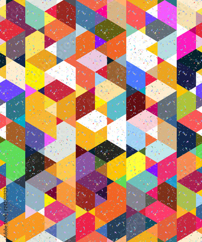 Abstract seamless pattern o...