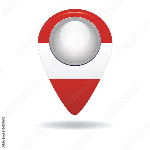 button with the image of the flag of the Austria. Vector graphics Free Download button with the image of the flag of the Austria. Vector graphics - GFXLoad
