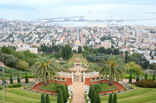 Shrine of the Bab and Bahai Gardens in Haifa