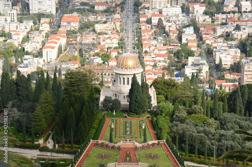 Shrine of the Bab and Bahai Gardens in Haifa