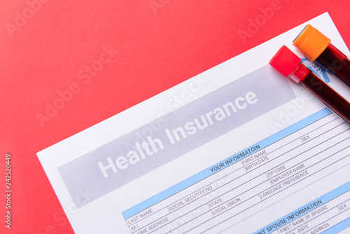 Health insurance form and t...