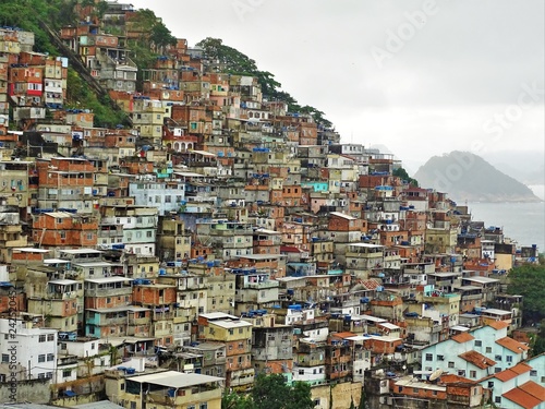 View over the favelas in Rio de Janeiro  © Bettina