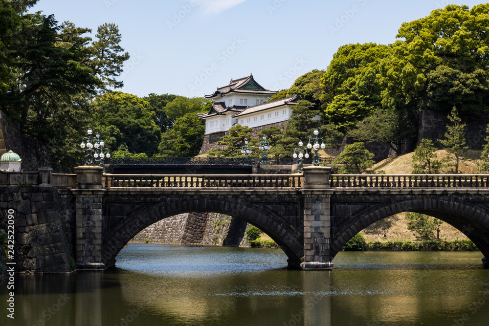 bridge over the river tokyo
