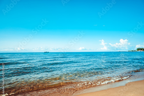 Fototapeta Naklejka Na Ścianę i Meble -  paradise beaches at Cancun, Caribbean coast - tropical destination for vacation