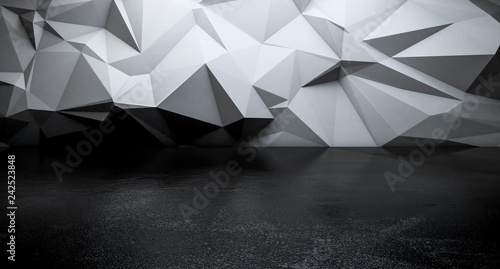 Abstract interior wall with...