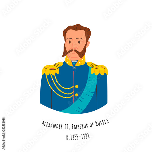 Alexander II Romanov the Liberator, emperor of Russia