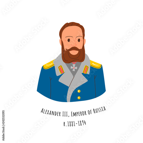  Alexander III Romanov, emperor of Russia