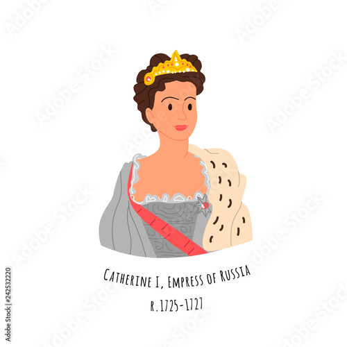  Catherine I Romanova, first empress of Russia