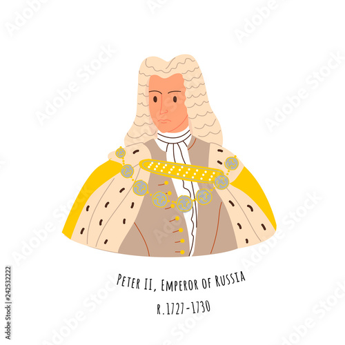 Peter II Romanov, emperor of Russia