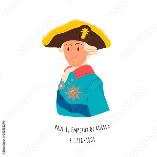  Paul I Romanov, emperor of Russia