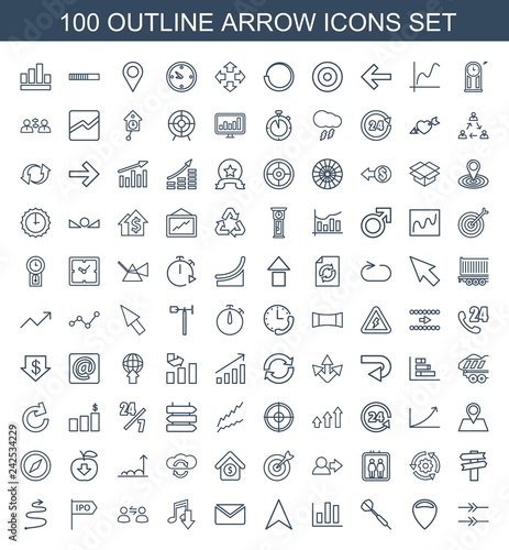 arrow icons