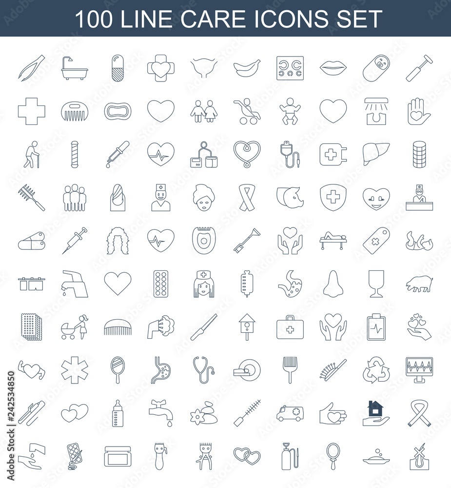 care icons care icons