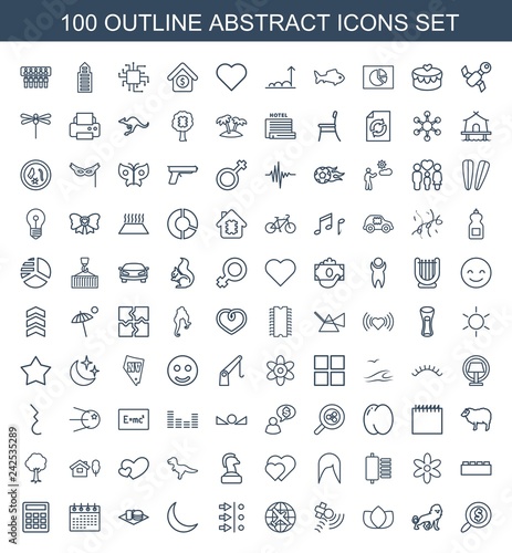 abstract icons