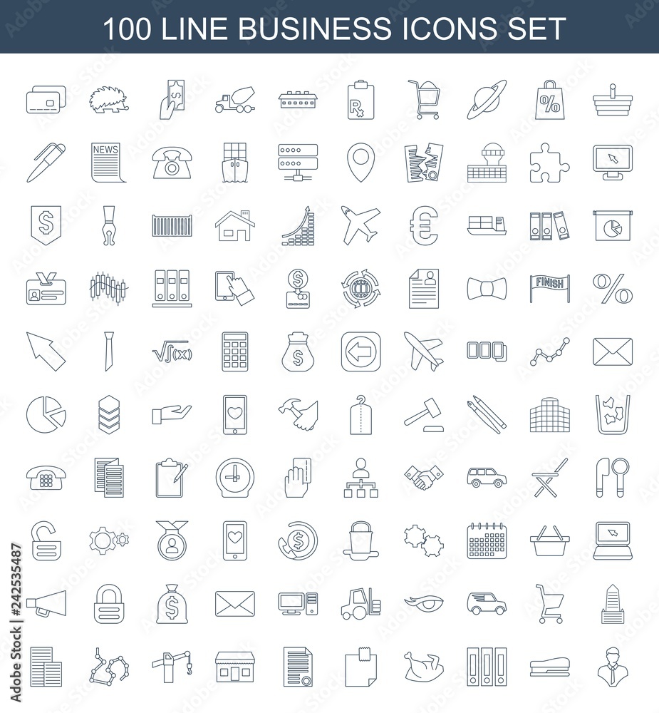 100 business icons 100 business icons