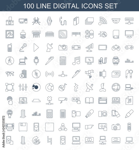 digital icons