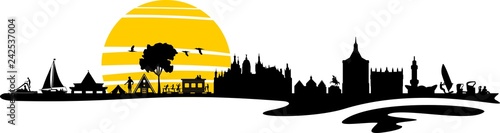 Mecklenburg-Vorpommern Skyline Landscape