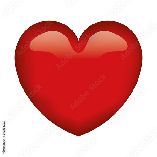 heart love isolated icon