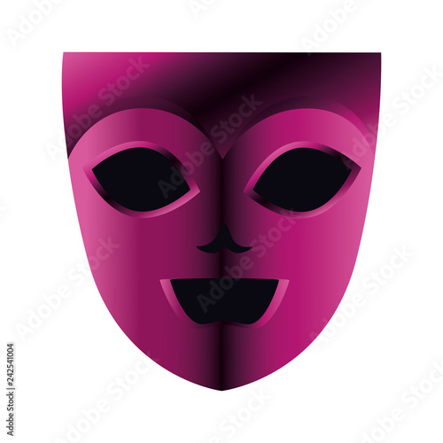 theater and carnival mask