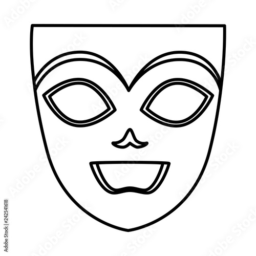 theater and carnival mask