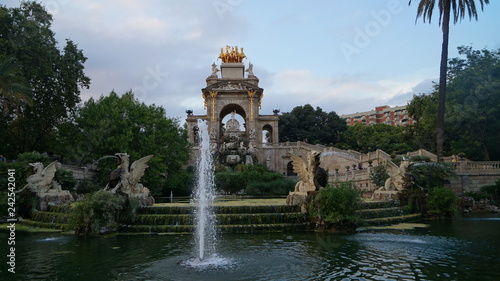 fountain in Barca