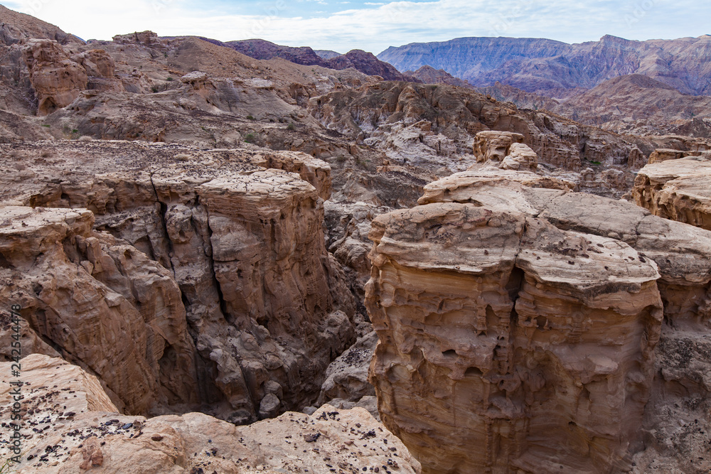 Mountain landscape in Jordan