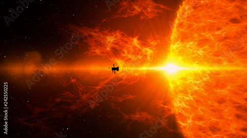 Spacecraft sun exploration
