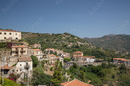 The hilltop village of Savoca in Sicily © Chris