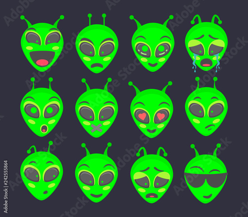Alien head - set