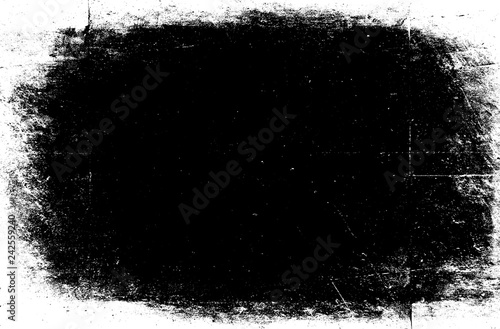 Black and white grunge texture. Overlay pattern with weathered pattern