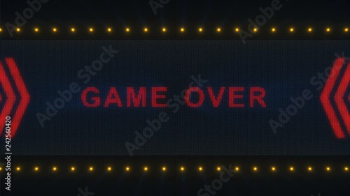 Video Game Alert - Game Over! photo