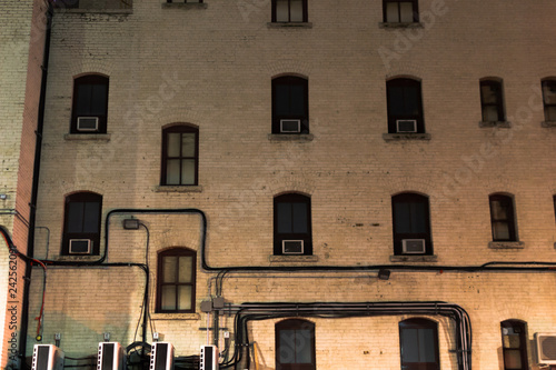 Photography brick wall in toronto