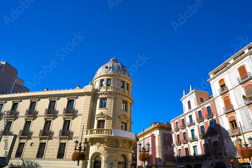 Granada Puerta Real facades in Spain photo