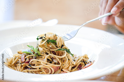 food Delicious spaghetti